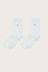 Bow & Heart Socks