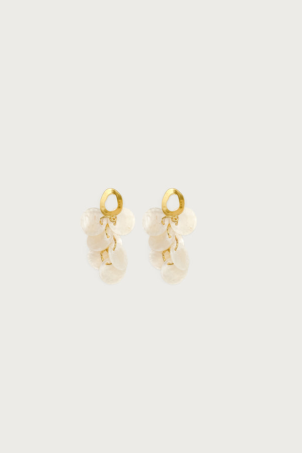 Iridescent Charm Dangling Earrings view 2