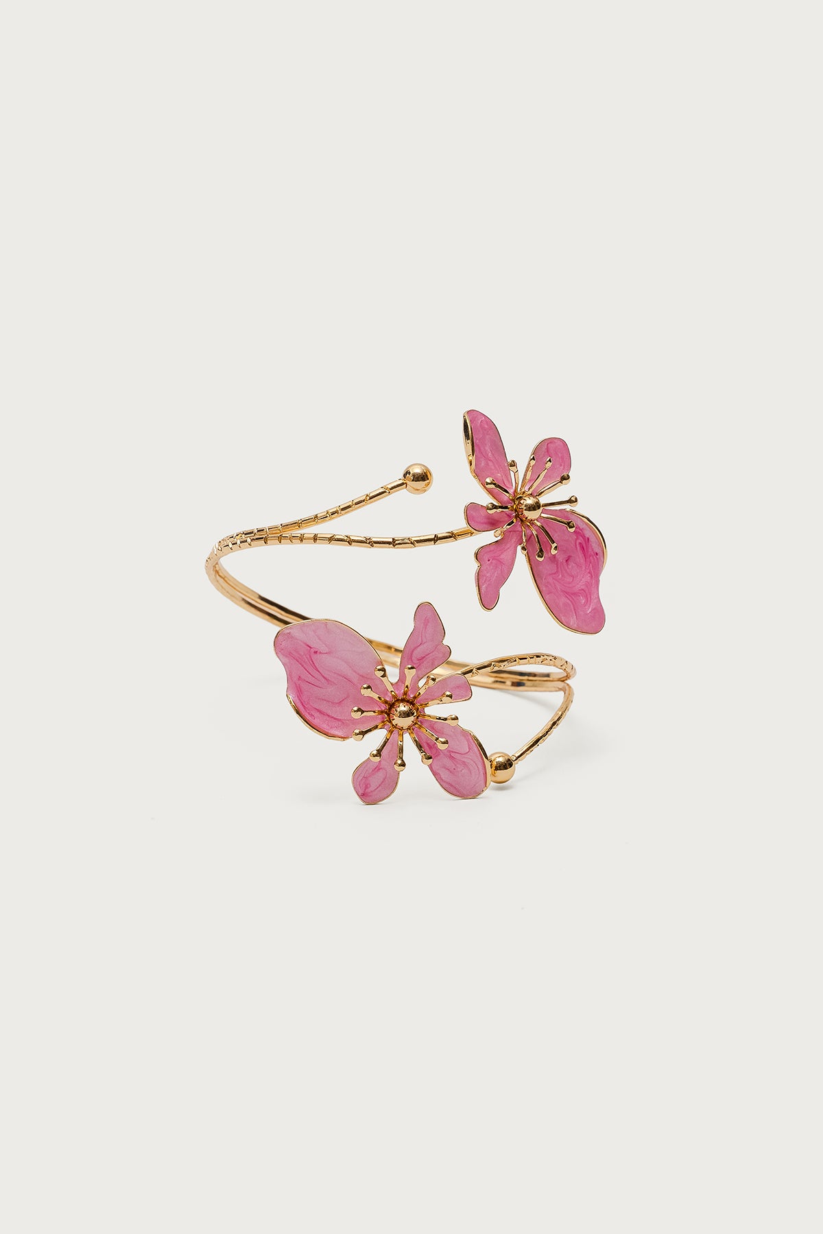 Blush Flower Arm Cuff