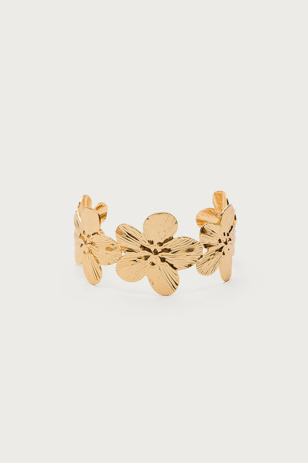 Bloomie Flower Cuff Bracelet view 2