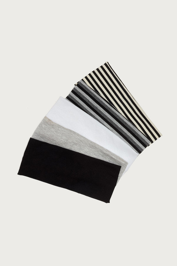 Assorted Striped Headband Pack view 1