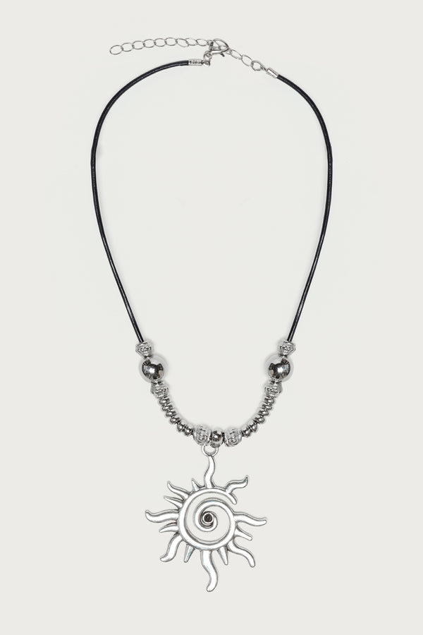 Bead Sun Cord Necklace view 2