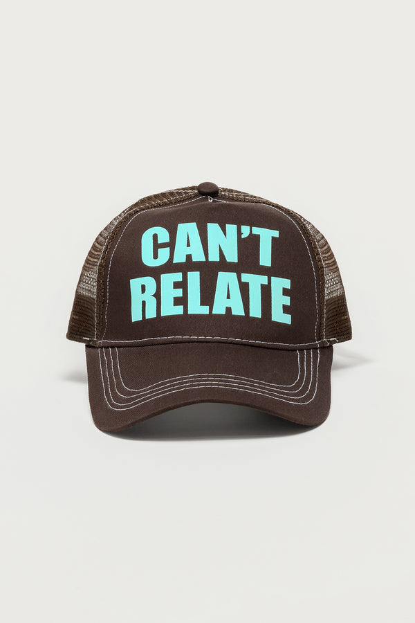Can't Relate Trucker Hat view 2