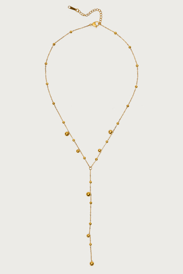 Cascading Bead Necklace view 2