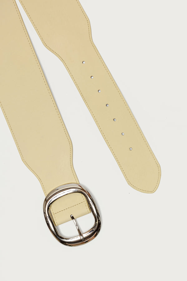Chunky Faux Leather Belt view 2