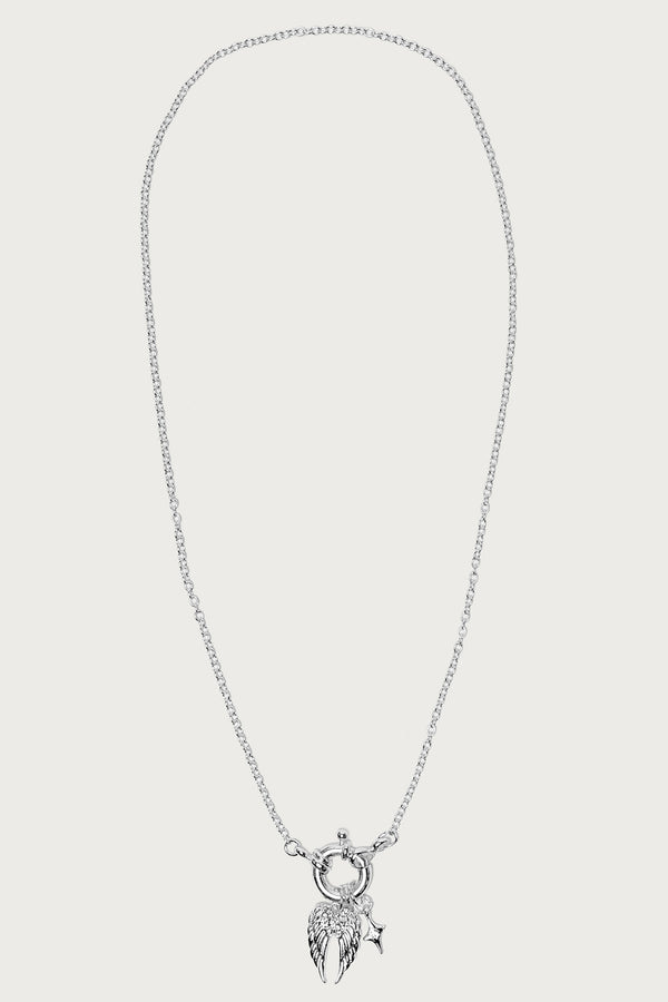 Lucky Angel Star Necklace view 2