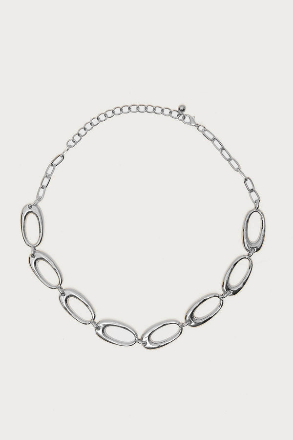 Oval Chain Necklace view 2