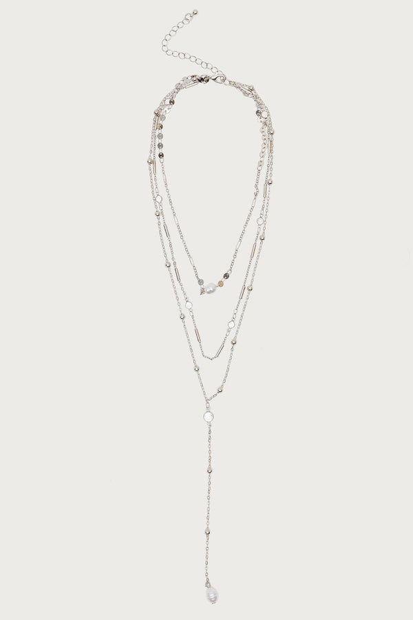 Layered Cascading Necklace view 2