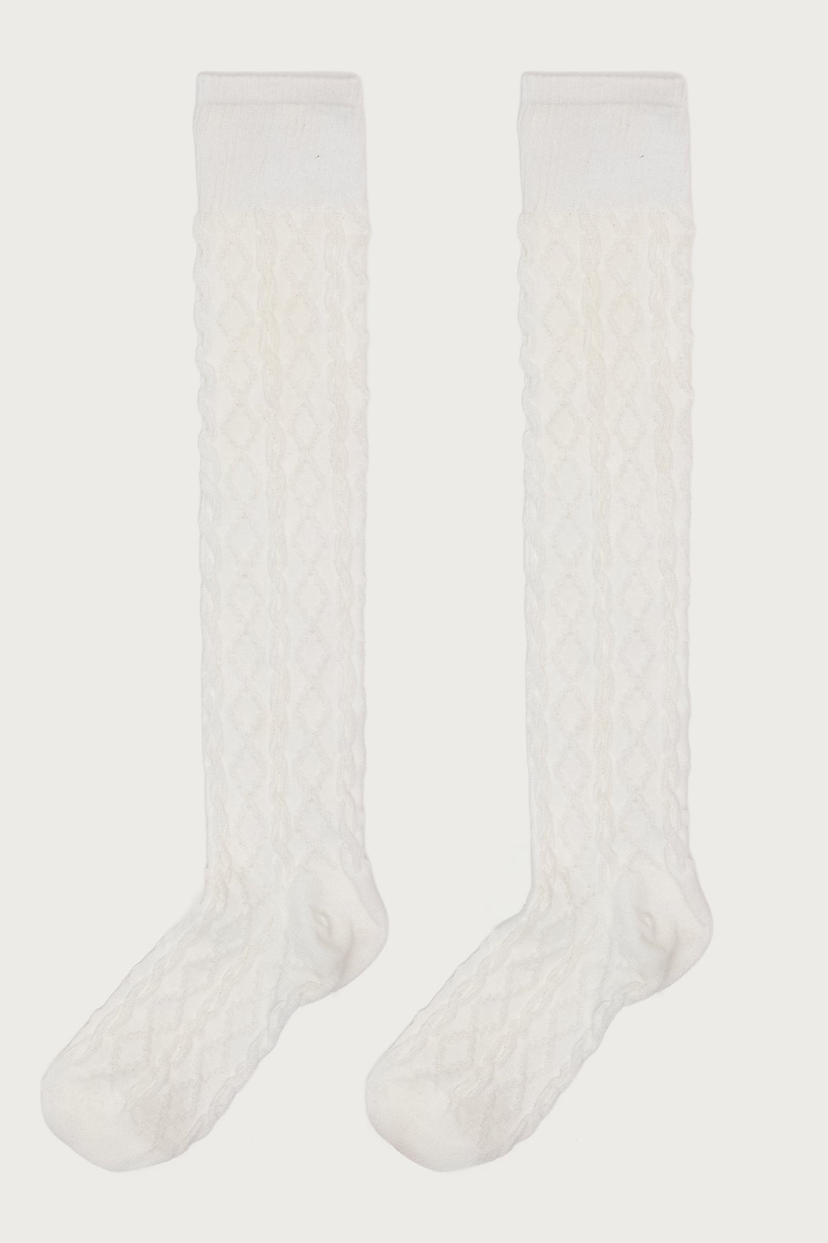Cable Knit Socks