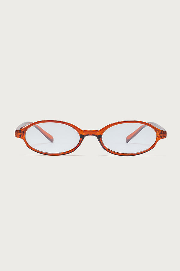 Salvatore Oval Glasses view 2