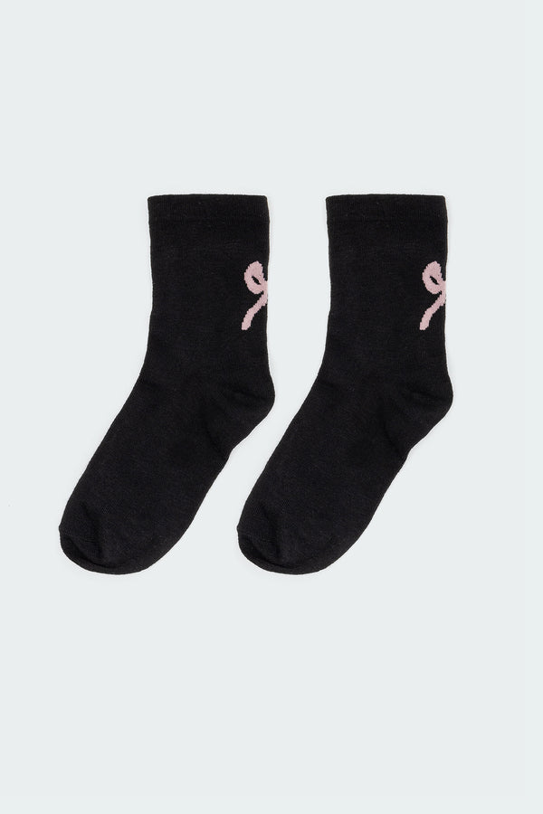 Bow Socks view 2