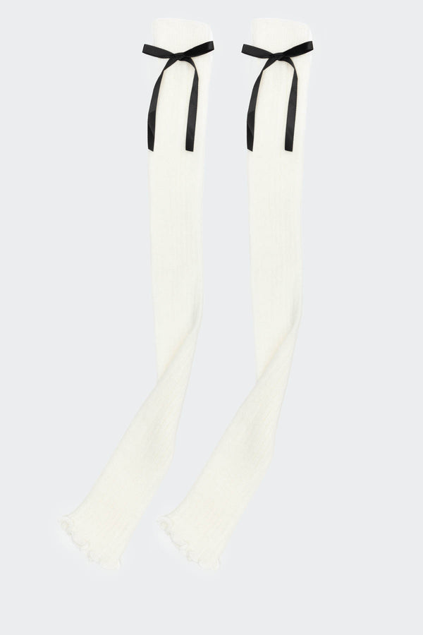 Ribbon Leg Warmers view 2