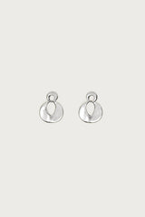 Double Disc Stud Earrings