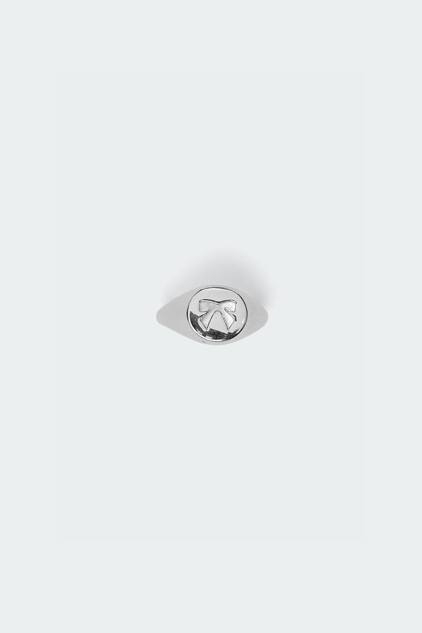Bow Signet Ring view 1