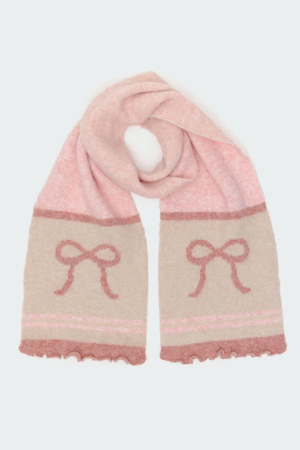 Chunky Bow Scarf view 2