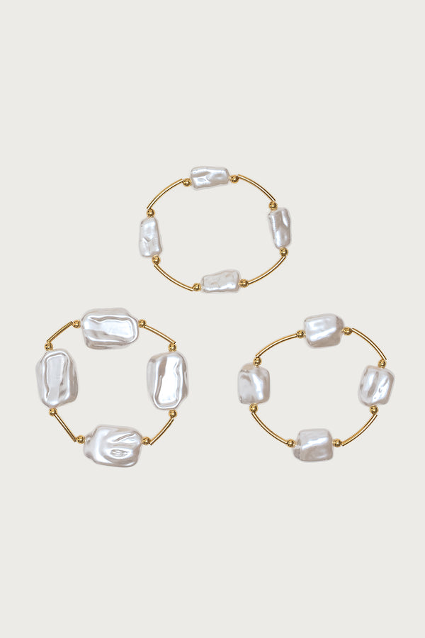 Pearly Beaded Bracelet Pack view 2
