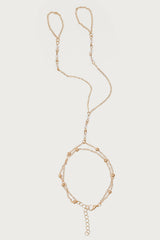 Sparkly Beaded Hand Chain