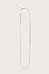 Rhinestone Pendant Layered Belly Chain