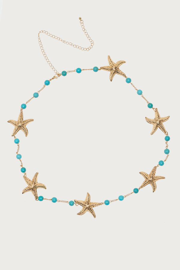 Sea Star Beaded Chain Belt view 2