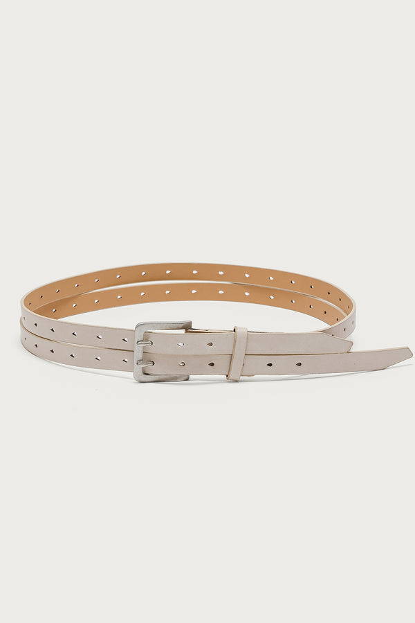 Double Look Faux Leather Belt view 2