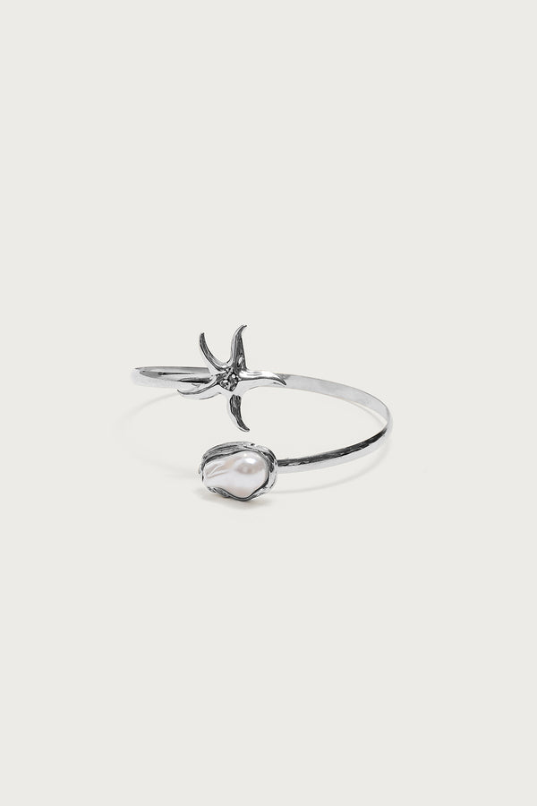 Pearly Sea Star Arm Cuff view 2
