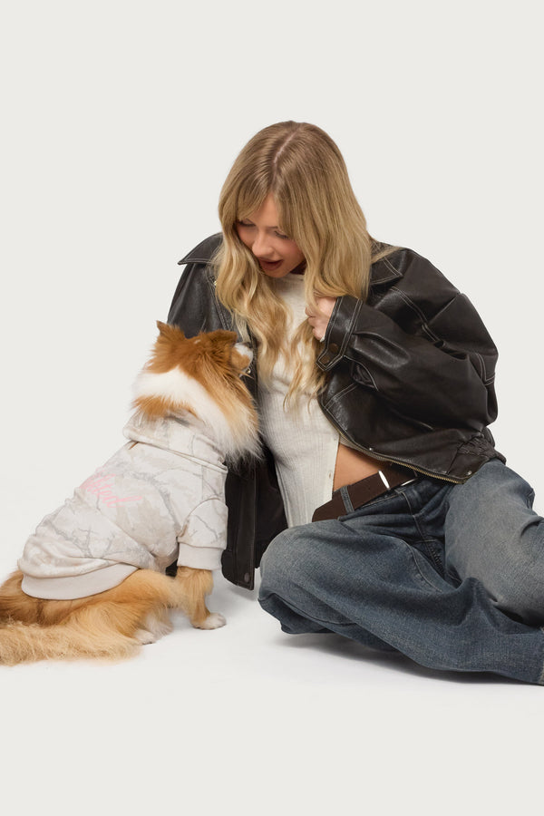 Edikted Camo Pet Hoodie view 2