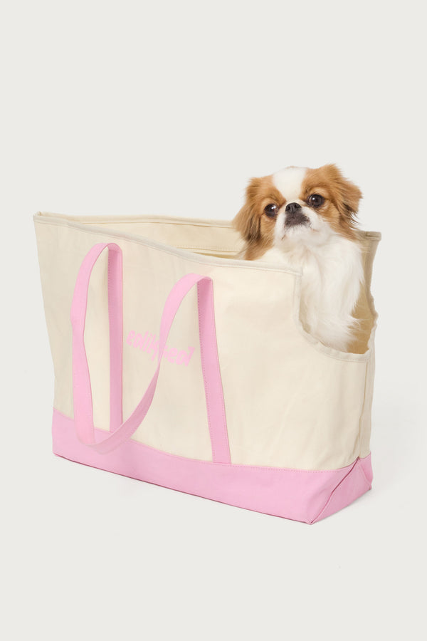 Contrast Pet Carrier Tote Bag view 2