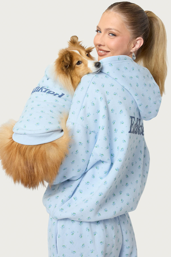 Flower Power Pet Hoodie view 1
