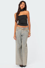 Alyssia Choker Top