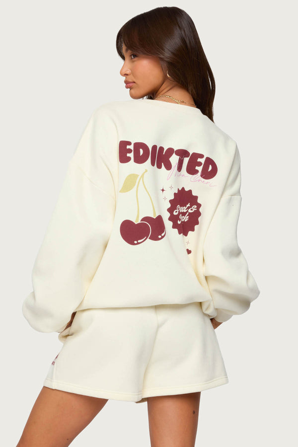 Cherry Babe Sweatshirt view 1