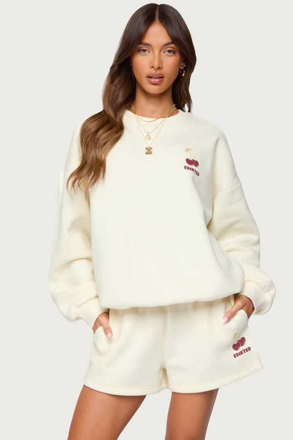Cherry Babe Sweatshirt view 2