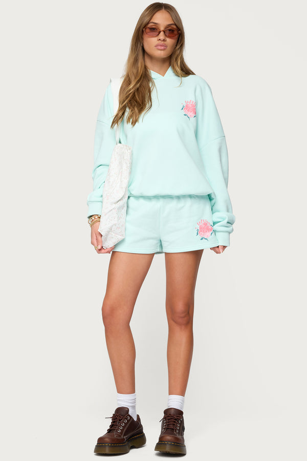 Beach Bloom Sweat Shorts view 1
