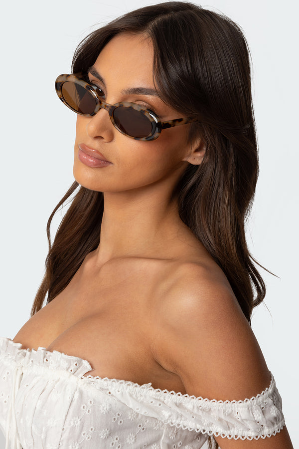 Mani Oval Sunglasses view 1