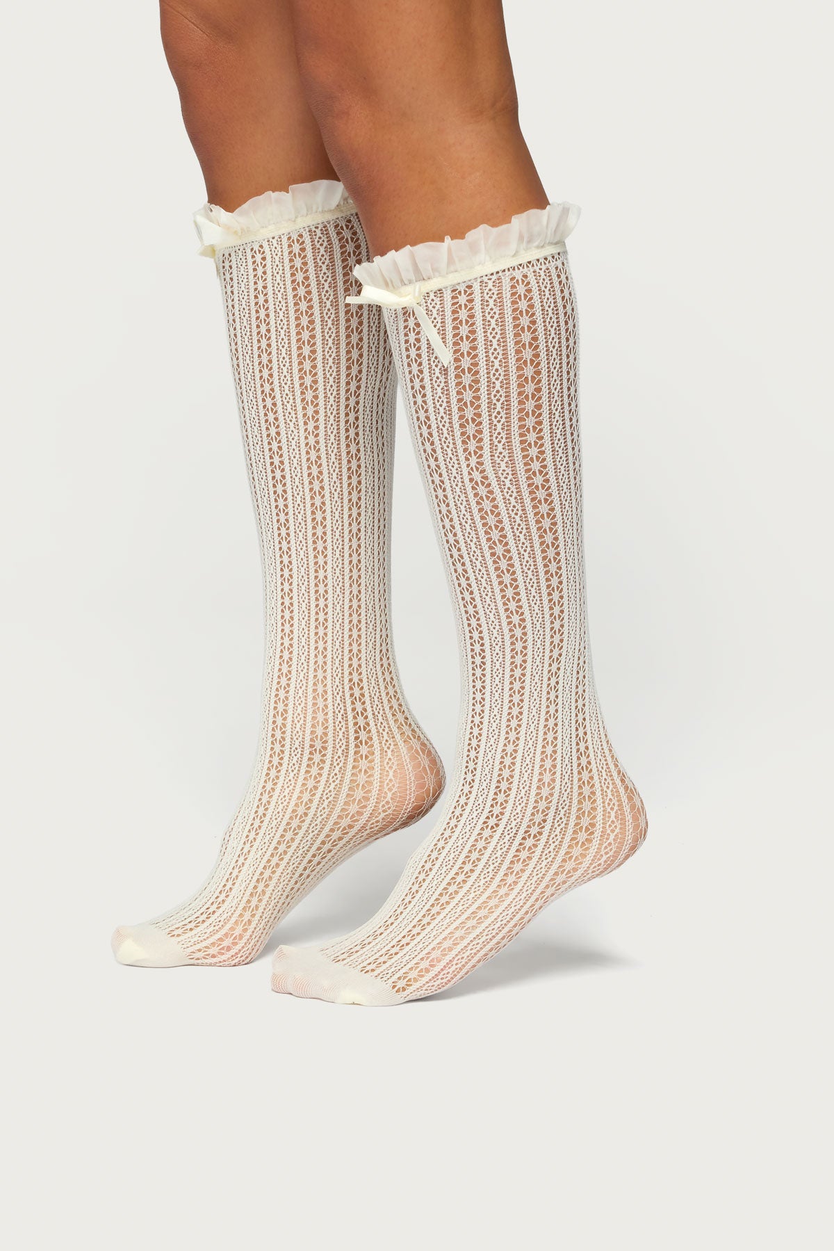 Sheer Lace Socks