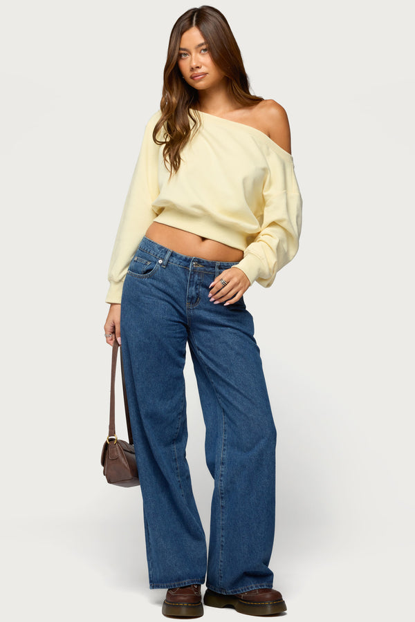 Christy Off Shoulder Sweatshirt view 2