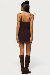 Raquelle Beaded Mini Dress