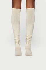 Cable Knit Socks