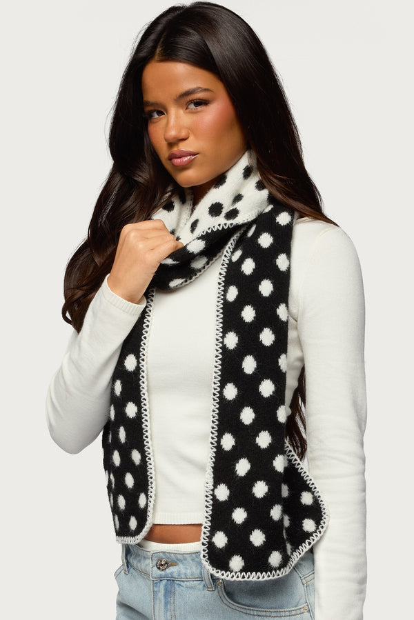 Polka Dot Scarf view 1