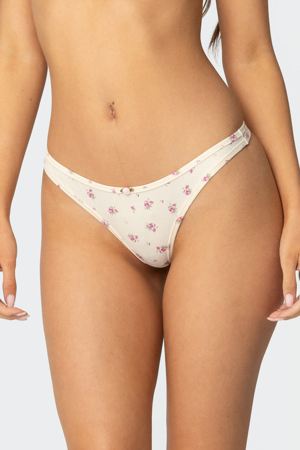 Betsey Floral Thong view 2