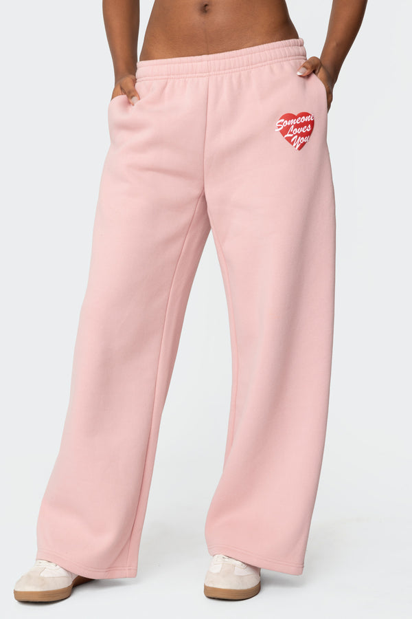 Someone Loves You Sweatpants view 2