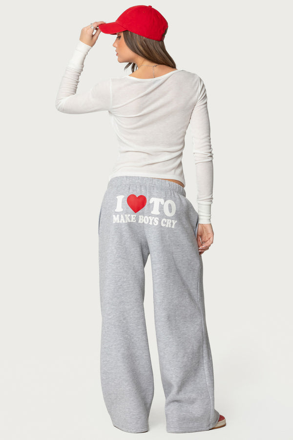 Boys Cry Wide Leg Sweatpants view 1