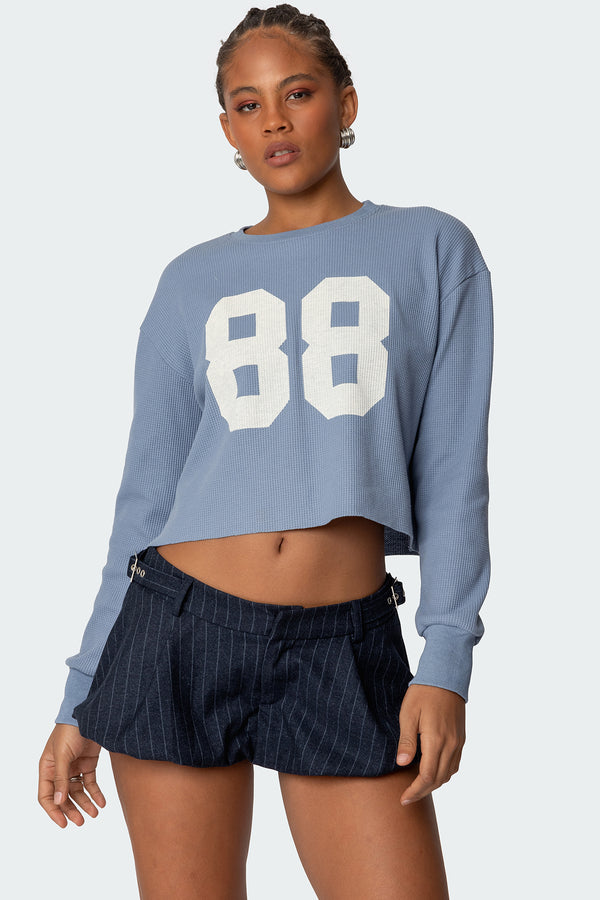 88 Waffle Long Sleeve T Shirt view 1