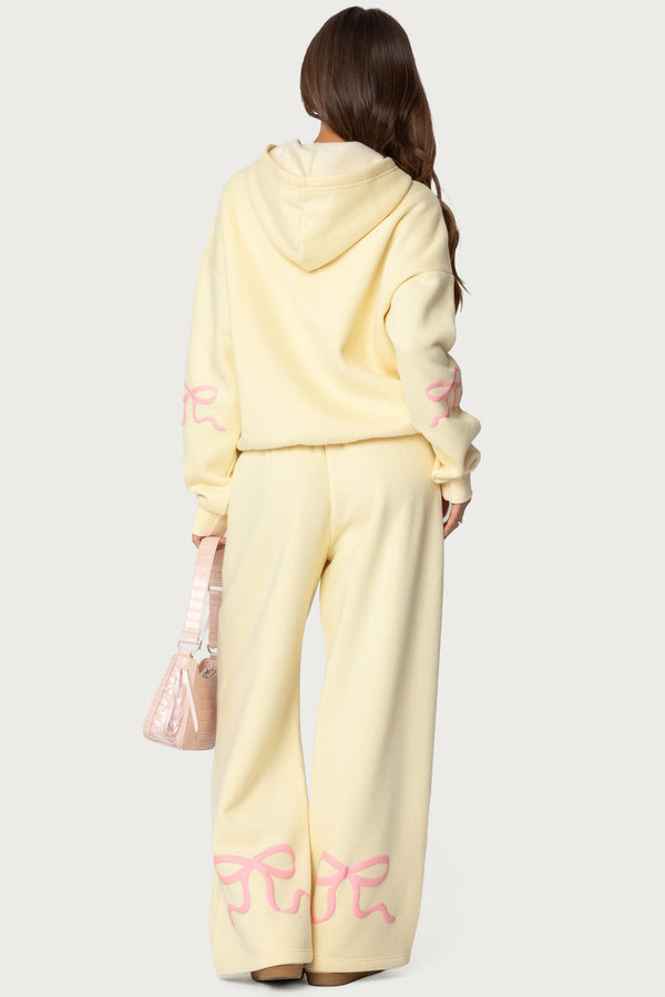Bonney Bow Detail Sweatpants view 1