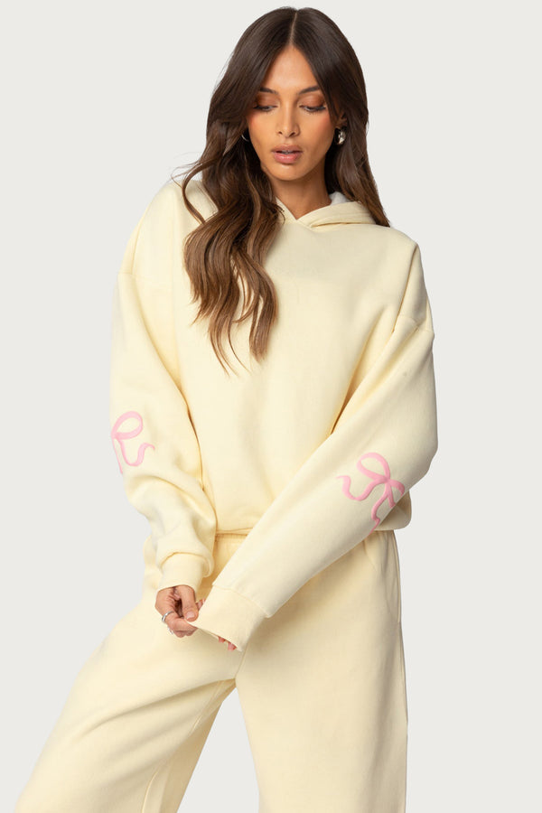 Bonney Bow Detail Hoodie view 1