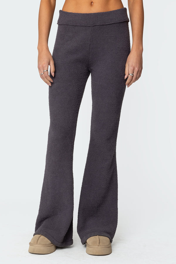 Plush Flared Pants view 2