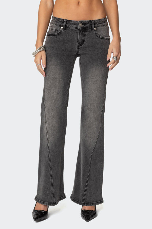 Colton Low Rise Bootcut Jeans view 2