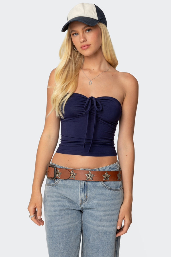 Annelise Strapless Top view 1