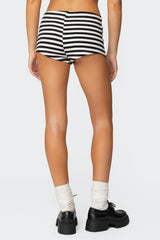 Hali Striped Knit Shorts