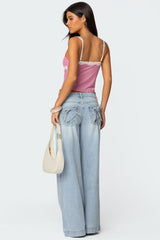 Sidonie Low Rise Baggy Jeans