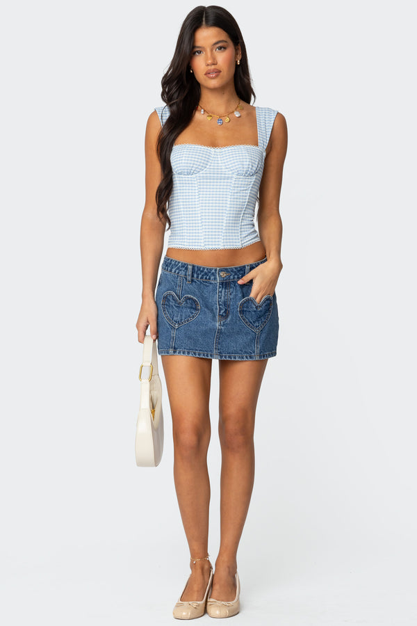 Marcella Wide Strap Corset view 2